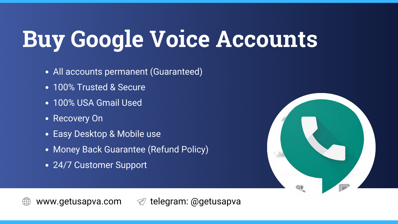 Buy Google Voice Accounts