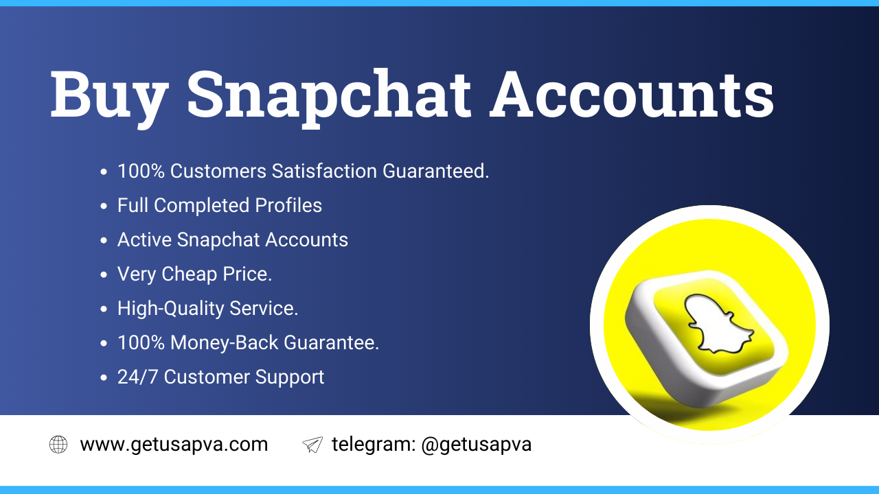 Buy Snapchat accounts