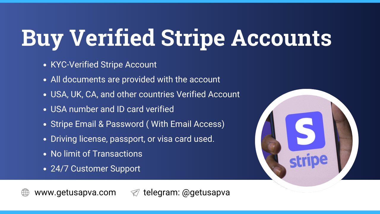 Buy verified Stripe accounts